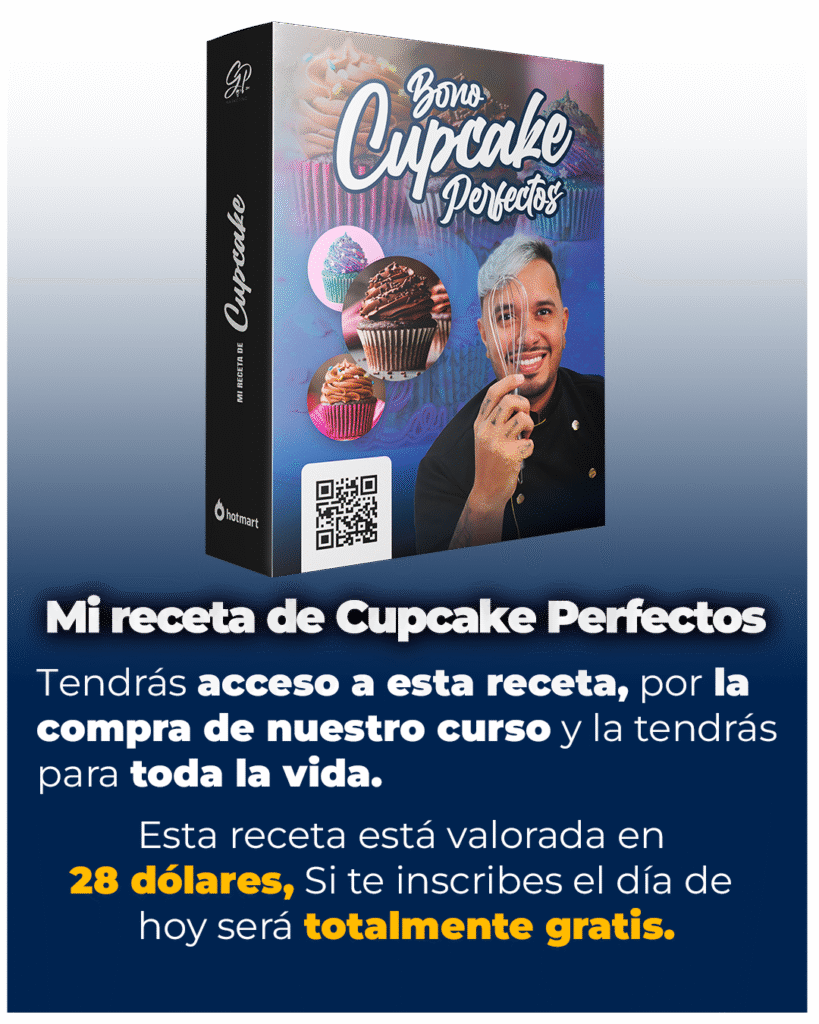 Bonus de regalo incluidos al comprar el curso Cake Designer