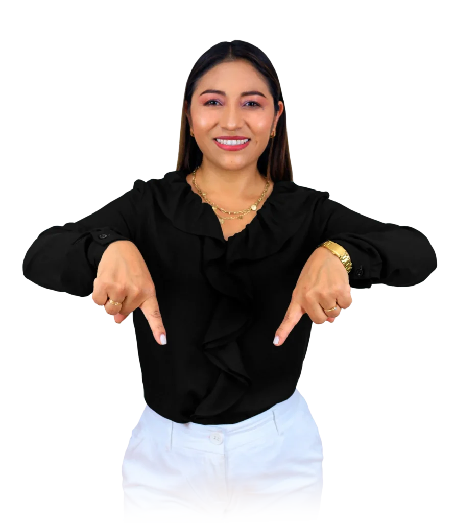 "Yessica Yuliana Oviedo Mamani creadora del curso Decoración con Telas"