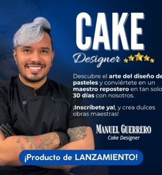 Curso cake designer de Manuel Guerrero