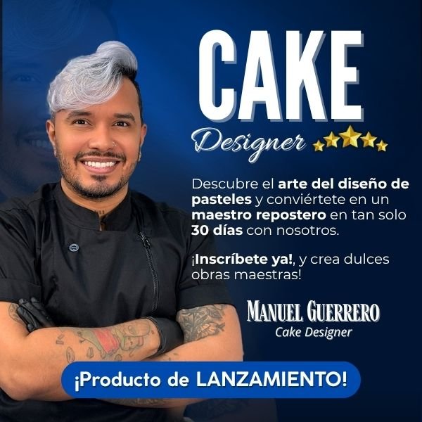 Curso cake designer de Manuel Guerrero