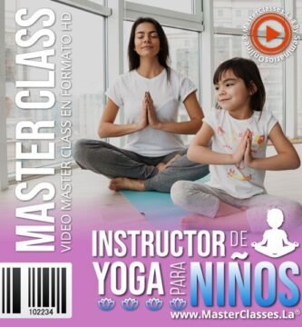 "Portada curso Instructor de Yoga para Niños"