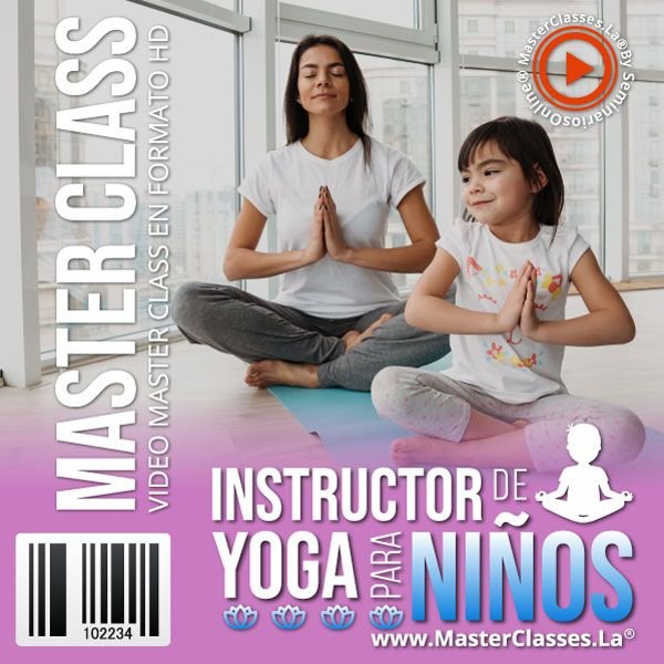"Portada curso Instructor de Yoga para Niños"
