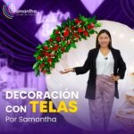 "Portada curso Decoración con Telas por Samantha"