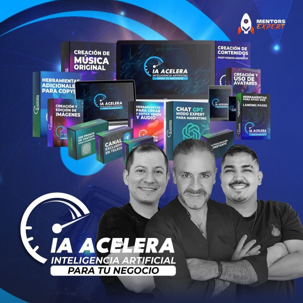 "Portada curso IA ACELERA"